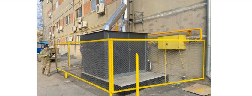 Котельная установка KGK-N с газовыми котлами ROSSEN RSA200